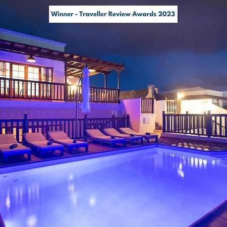 Villa Vista Rey - 6 Bedroom - Heated Pool - Amazing Views - Pool Table - Vista Lobos - Playa Blanca 外观 照片